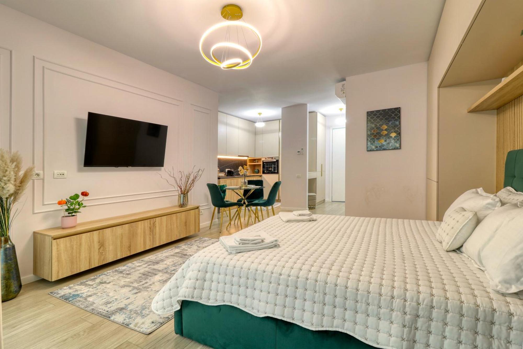 Herastrau Luxury Studios Bukurešť Exteriér fotografie